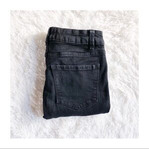 Rachel Roy Black Mid-Rise Skinny Jeans Sz 25